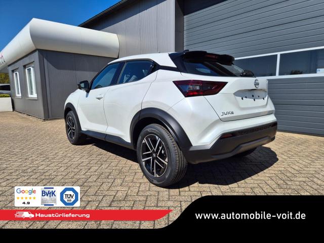 Nissan Juke 1.0 DIG-T 114PS N-Connecta Teil-Leder Klimaautomatik PDC v+h R&uuml;ckf.Kamera Bluetooth Touchscreen Apple CarPlay Android Auto 17"LM 