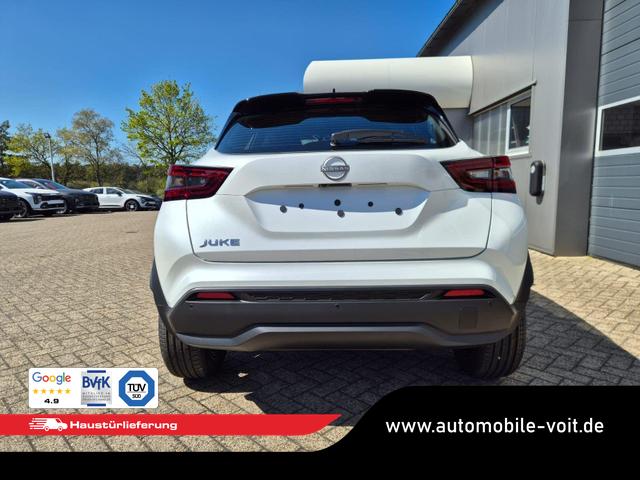 Nissan Juke 1.0 DIG-T 114PS N-Connecta Teil-Leder Klimaautomatik PDC v+h R&uuml;ckf.Kamera Bluetooth Touchscreen Apple CarPlay Android Auto 17"LM 
