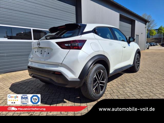 Nissan Juke 1.0 DIG-T 114PS N-Connecta Teil-Leder Klimaautomatik PDC v+h R&uuml;ckf.Kamera Bluetooth Touchscreen Apple CarPlay Android Auto 17"LM 