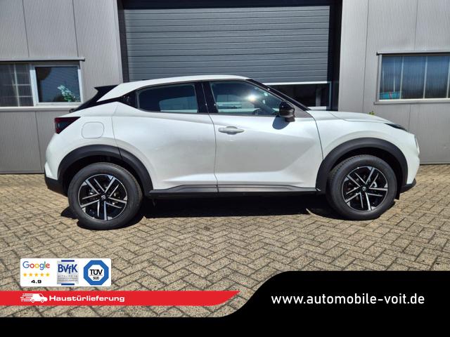 Nissan Juke 1.0 DIG-T 114PS N-Connecta Teil-Leder Klimaautomatik PDC v+h R&uuml;ckf.Kamera Bluetooth Touchscreen Apple CarPlay Android Auto 17"LM 