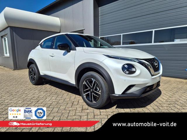 Nissan Juke 1.0 DIG-T 114PS N-Connecta Teil-Leder Klimaautomatik PDC v+h R&uuml;ckf.Kamera Bluetooth Touchscreen Apple CarPlay Android Auto 17"LM 