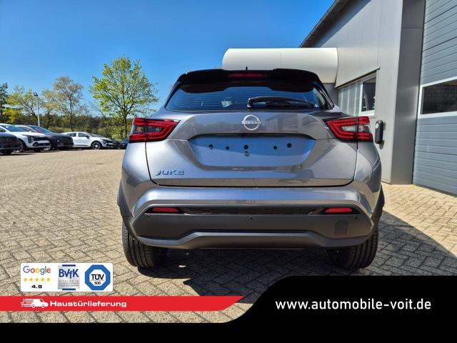 Nissan Juke 1.0 DIG-T 114PS N-Connecta Teil-Leder Klimaautomatik PDC v+h R&uuml;ckf.Kamera Bluetooth Touchscreen Apple CarPlay Android Auto 17"LM 