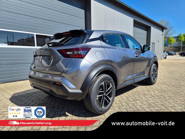 Nissan Juke 1.0 DIG-T 114PS N-Connecta Teil-Leder Klimaautomatik PDC v+h R&uuml;ckf.Kamera Bluetooth Touchscreen Apple CarPlay Android Auto 17"LM 