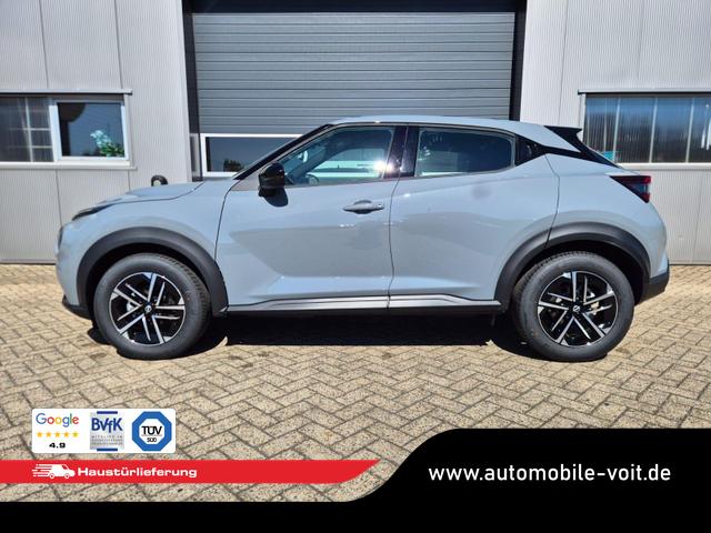 Nissan Juke 1.0 DIG-T 114PS N-Connecta Teil-Leder Klimaautomatik PDC v+h R&uuml;ckf.Kamera Bluetooth Touchscreen Apple CarPlay Android Auto 17"LM 