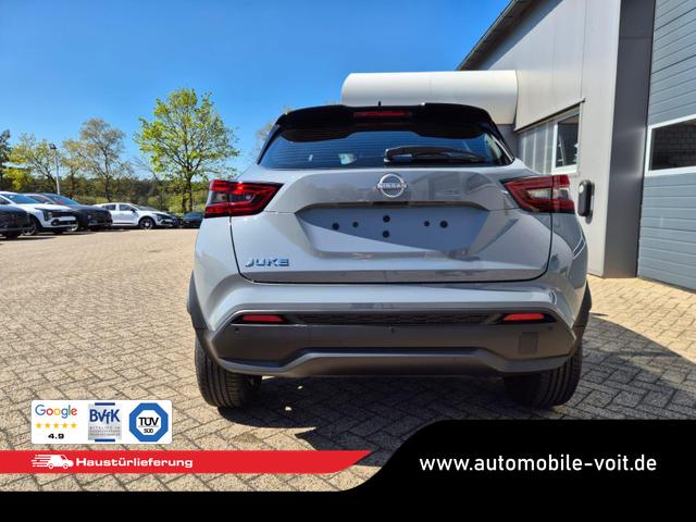Nissan Juke 1.0 DIG-T 114PS N-Connecta Teil-Leder Klimaautomatik PDC v+h R&uuml;ckf.Kamera Bluetooth Touchscreen Apple CarPlay Android Auto 17"LM 