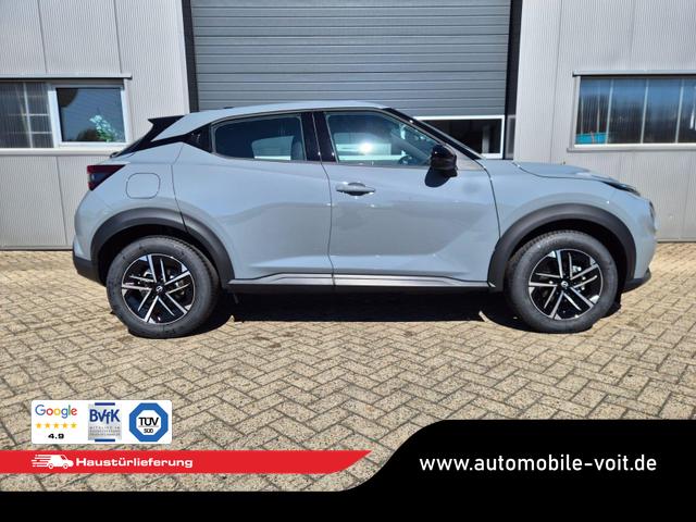 Nissan Juke 1.0 DIG-T 114PS N-Connecta Sitzheizung Lenkradheizung Teil-Leder Klimaautomatik PDC v+h R&uuml;ckf.Kamera Bluetooth Touchscreen Apple CarPlay Android Auto 17"LM 