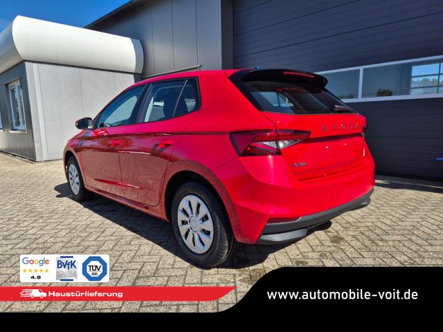 Skoda Fabia 1.0 TSI 95PS Selection 5-t&uuml;rig R&uuml;ckf.Kamera Parksensoren Sitzheizung Multifunktionslenkrad Klima Skoda-Radio Bluetooth Touchscreen Speedlimiter Nebelsch. Apple CarPlay + Android Auto 