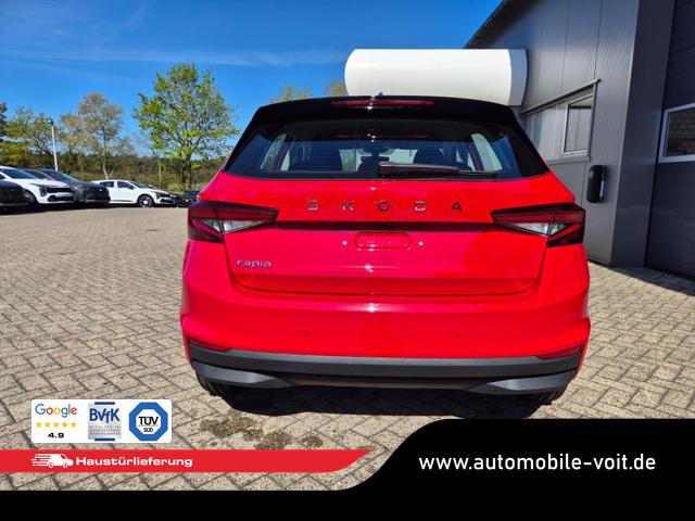 Skoda Fabia 1.0 TSI 95PS Selection 5-t&uuml;rig R&uuml;ckf.Kamera Parksensoren Sitzheizung Multifunktionslenkrad Klima Skoda-Radio Bluetooth Touchscreen Speedlimiter Nebelsch. Apple CarPlay + Android Auto 