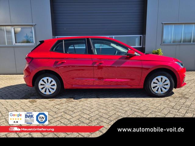 Skoda Fabia 1.0 TSI 95PS Selection 5-t&uuml;rig R&uuml;ckf.Kamera Parksensoren Sitzheizung Multifunktionslenkrad Klima Skoda-Radio Bluetooth Touchscreen Speedlimiter Nebelsch. Apple CarPlay + Android Auto 