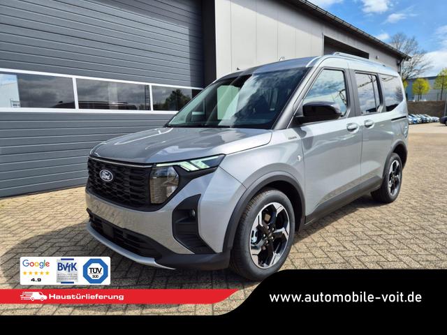 Ford Tourneo Courier - 1.0 EcoBoost 125PS Active Teil-Leder Sitzheizung Lenkradheizung Klimaautomatik PDC v+h R&uuml;ckf.-Kamera ACC TWA Frontscheibe beheizb. Ford-Navi SYNC4 Apple CarPlay + Android Auto
