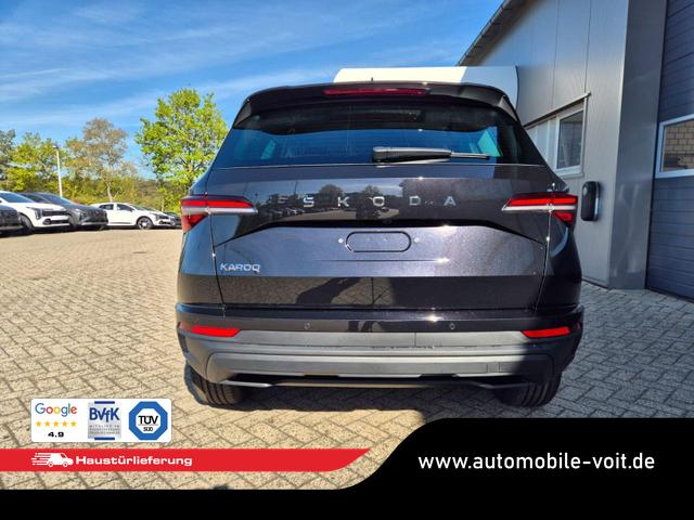 Skoda Karoq 1.5 TSI 150PS DSG Selection AHK Klimaautomatik Sitzheizung Lenkradheizung ACC PDC v+h R&uuml;ckf.Kamera abg.Scheiben Apple CarPlay Android Auto 17"LM 