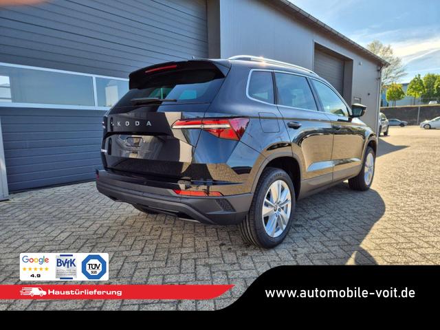 Skoda Karoq 1.5 TSI 150PS DSG Selection AHK Klimaautomatik Sitzheizung Lenkradheizung ACC PDC v+h R&uuml;ckf.Kamera abg.Scheiben Apple CarPlay Android Auto 17"LM 
