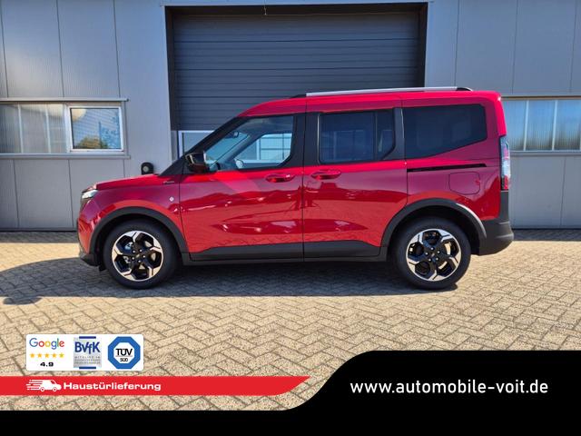 Ford Tourneo Courier 1.0 EcoBoost 125PS Active Teil-Leder Sitzheizung Lenkradheizung Klimaautomatik PDC v+h R&uuml;ckf.-Kamera ACC TWA Frontscheibe beheizb. Ford-Navi SYNC4 Apple CarPlay + Android Auto 