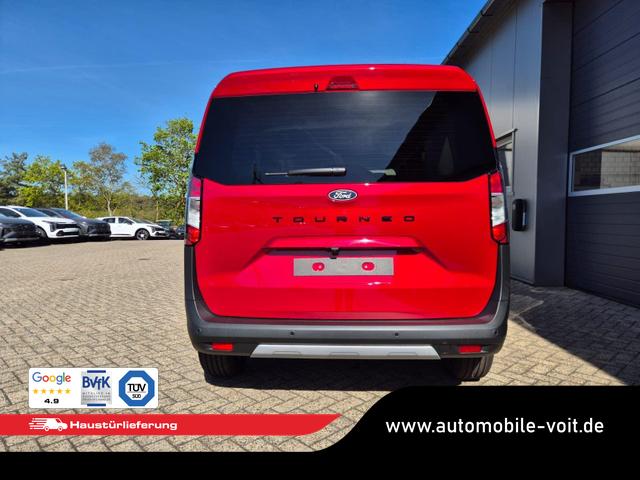 Ford Tourneo Courier 1.0 EcoBoost 125PS Active Teil-Leder Sitzheizung Lenkradheizung Klimaautomatik PDC v+h R&uuml;ckf.-Kamera ACC TWA Frontscheibe beheizb. Ford-Navi SYNC4 Apple CarPlay + Android Auto 