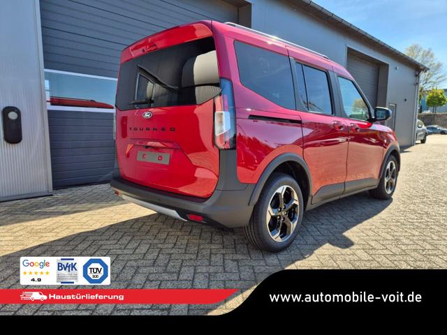 Ford Tourneo Courier 1.0 EcoBoost 125PS Active Teil-Leder Sitzheizung Lenkradheizung Klimaautomatik PDC v+h R&uuml;ckf.-Kamera ACC TWA Frontscheibe beheizb. Ford-Navi SYNC4 Apple CarPlay + Android Auto 