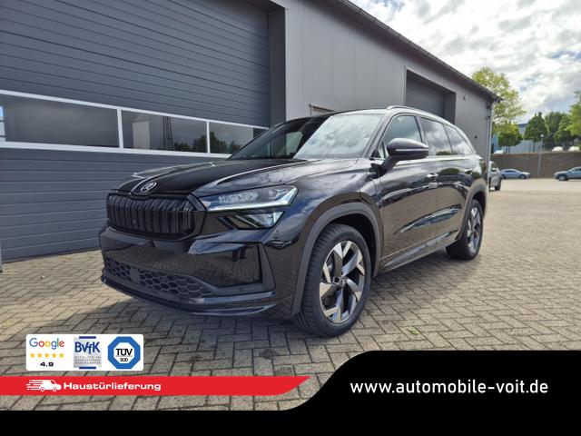 Skoda Kodiaq - Sportline 1.5 TSI 204PS PHEV DSG schwenkb. AHK elektr. PanoDach HUD Alcantara PDC v+h 360&deg;Kamera CANTON Sound Klimaautomatik Sitzheizung Lenkradheizung Navi Apple CarPlay Android Auto 2xKeyless 19"LM vollelektr. Reichweite 116KM