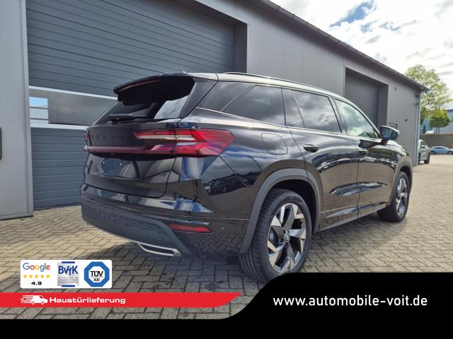 Skoda Kodiaq Sportline 1.5 TSI 204PS PHEV DSG schwenkb. AHK elektr. PanoDach HUD Alcantara PDC v+h 360&deg;Kamera CANTON Sound Klimaautomatik Sitzheizung Lenkradheizung Navi Apple CarPlay Android Auto 2xKeyless 19"LM vollelektr. Reichweite 116KM 
