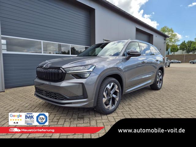 Skoda Kodiaq - Sportline 1.5 TSI 204PS PHEV DSG schwenkb. AHK elektr. PanoDach HUD Alcantara PDC v+h 360&deg;Kamera CANTON Sound Klimaautomatik Sitzheizung Lenkradheizung Navi Apple CarPlay Android Auto 2xKeyless 19"LM vollelektr. Reichweite 116KM