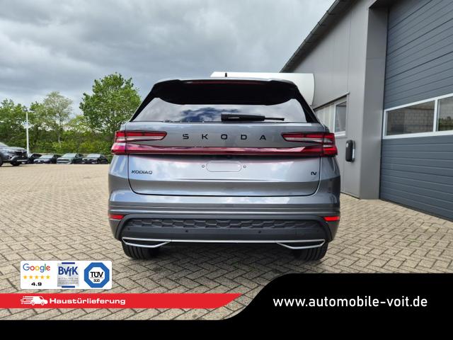 Skoda Kodiaq Sportline 1.5 TSI 204PS PHEV DSG schwenkb. AHK elektr. PanoDach HUD Alcantara PDC v+h 360&deg;Kamera CANTON Sound Klimaautomatik Sitzheizung Lenkradheizung Navi Apple CarPlay Android Auto 2xKeyless 19"LM vollelektr. Reichweite 116KM 