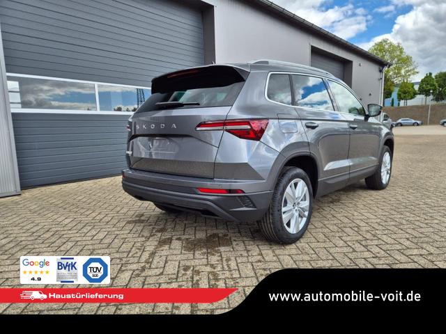Skoda Karoq 1.5 TSI 150PS DSG Selection AHK Klimaautomatik Sitzheizung Lenkradheizung ACC PDC v+h R&uuml;ckf.Kamera abg.Scheiben Apple CarPlay Android Auto 17"LM 