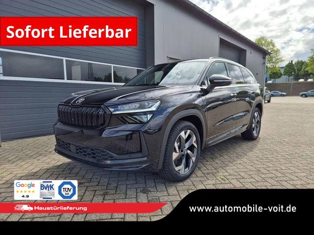 Skoda Kodiaq - Sportline 1.5 TSI 204PS PHEV DSG schwenkb. AHK elektr. PanoDach HUD Alcantara PDC v+h 360&deg;Kamera CANTON Sound Klimaautomatik Sitzheizung Lenkradheizung Navi Apple CarPlay Android Auto 2xKeyless 19"LM vollelektr. Reichweite 116KM