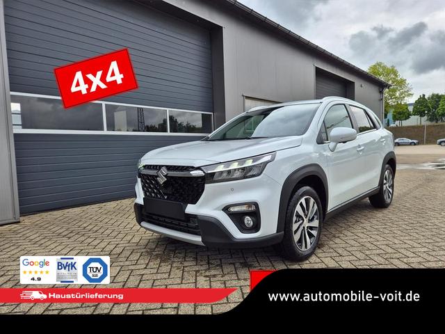 Suzuki S-Cross - Comfort+ 110PS MHEV 4x4 ALLGRIP 1.4 Boosterjet Teilleder Navi Klimaautomatik Sitzheizung ACC PDC v+h 4x Kamera Suzuki-Radio Apple CarPlay Android Auto Touchscreen 2xKeyless 17-LM