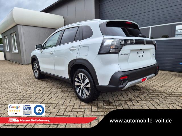 Suzuki S-Cross Comfort+ 110PS MHEV 4x4 ALLGRIP 1.4 Boosterjet Teilleder Navi Klimaautomatik Sitzheizung ACC PDC v+h 4x Kamera Suzuki-Radio Apple CarPlay Android Auto Touchscreen 2xKeyless 17-LM 