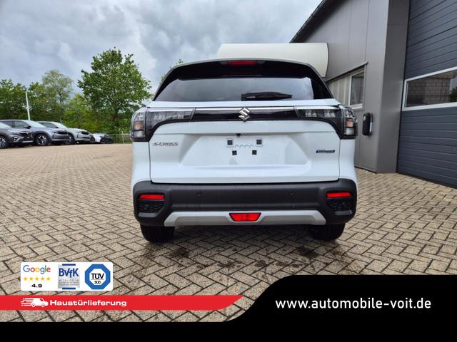 Suzuki S-Cross Comfort+ 110PS MHEV 4x4 ALLGRIP 1.4 Boosterjet Teilleder Navi Klimaautomatik Sitzheizung ACC PDC v+h 4x Kamera Suzuki-Radio Apple CarPlay Android Auto Touchscreen 2xKeyless 17-LM 