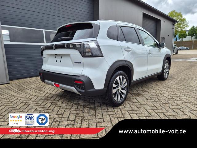 Suzuki S-Cross Comfort+ 110PS MHEV 4x4 ALLGRIP 1.4 Boosterjet Teilleder Navi Klimaautomatik Sitzheizung ACC PDC v+h 4x Kamera Suzuki-Radio Apple CarPlay Android Auto Touchscreen 2xKeyless 17-LM 