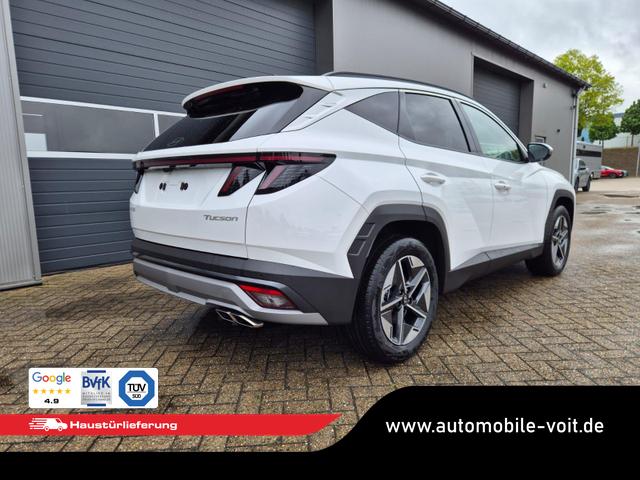 Hyundai TUCSON Trend 1.6 T-GDI 150PS Automatik TZ 2026 Teil-Leder Sitzheizung v+h Lenkradheizung Klimaautomatik Navi Touchscreen DAB+ Apple CarPlay + Android Auto PDC R&uuml;ckf.-Kamera Matrix-LED-Scheinw. 