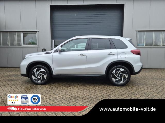 Suzuki Vitara Comfort+ 110PS MHEV 4x4 ALLGRIP 1.4 Boosterjet Allrad Teilleder mit Alcantara Navi Klimaautomatik Sitzheizung ACC PDC v+h R&uuml;ckf.Kamera Suzuki-Radio Apple CarPlay Android Auto Touchscreen 2xKeyless 17-LM 
