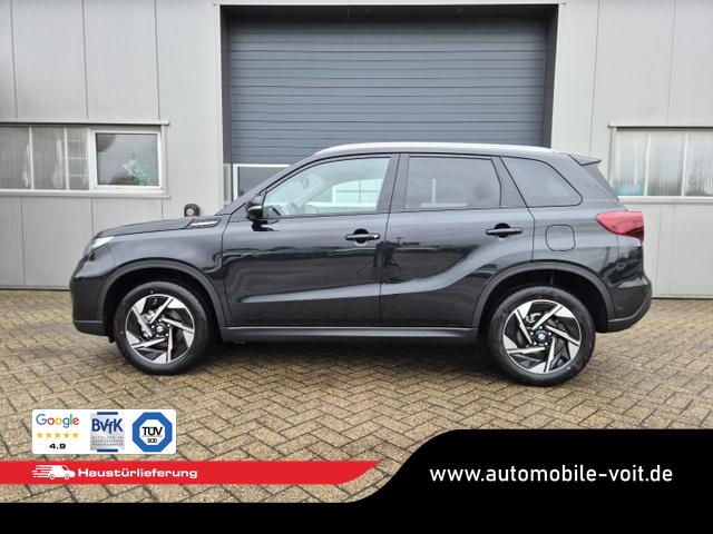 Suzuki Vitara Comfort+ 110PS MHEV 4x4 ALLGRIP 1.4 Boosterjet Allrad Teilleder mit Alcantara Navi Klimaautomatik Sitzheizung ACC PDC v+h R&uuml;ckf.Kamera Suzuki-Radio Apple CarPlay Android Auto Touchscreen 2xKeyless 17-LM 