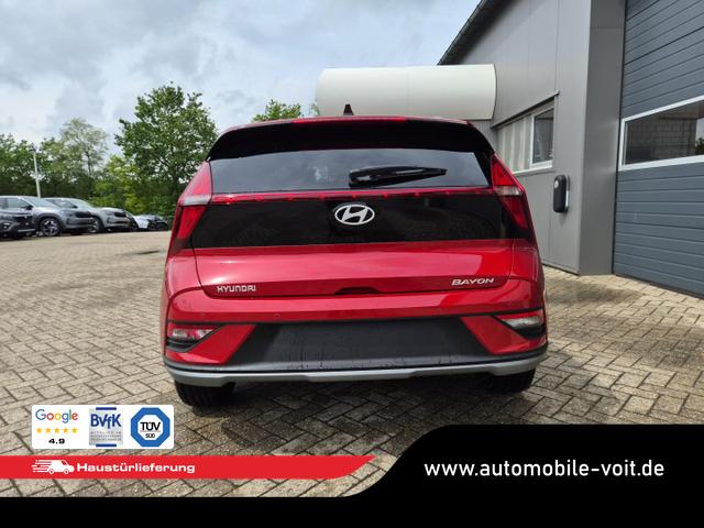 Hyundai BAYON Trend 1.0 T-GDI 90PS Klimaautomatik R&uuml;ckf.Kamera Parksensoren Sitzheizung Lenkradheizung Bluetooth Touchscreen Tempomat Apple CarPlay + Android Auto 16"LM 