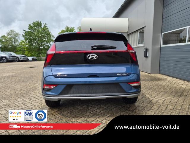 Hyundai BAYON Trend 1.0 T-GDI 90PS Automatik Klimaautomatik R&uuml;ckf.Kamera Parksensoren Sitzheizung Lenkradheizung Bluetooth Touchscreen Tempomat Apple CarPlay + Android Auto 16"LM 