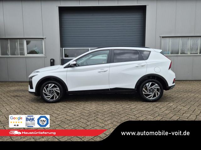 Hyundai BAYON Trend 1.0 T-GDI 90PS Automatik Klimaautomatik R&uuml;ckf.Kamera Parksensoren Sitzheizung Lenkradheizung Bluetooth Touchscreen Tempomat Apple CarPlay + Android Auto 16"LM 