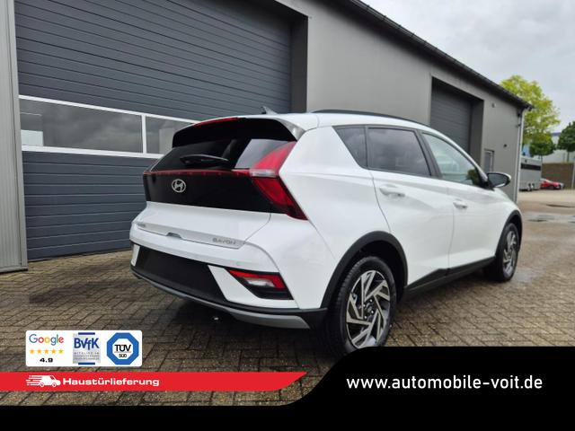 Hyundai BAYON Trend 1.0 T-GDI 90PS Automatik Klimaautomatik R&uuml;ckf.Kamera Parksensoren Sitzheizung Lenkradheizung Bluetooth Touchscreen Tempomat Apple CarPlay + Android Auto 16"LM 