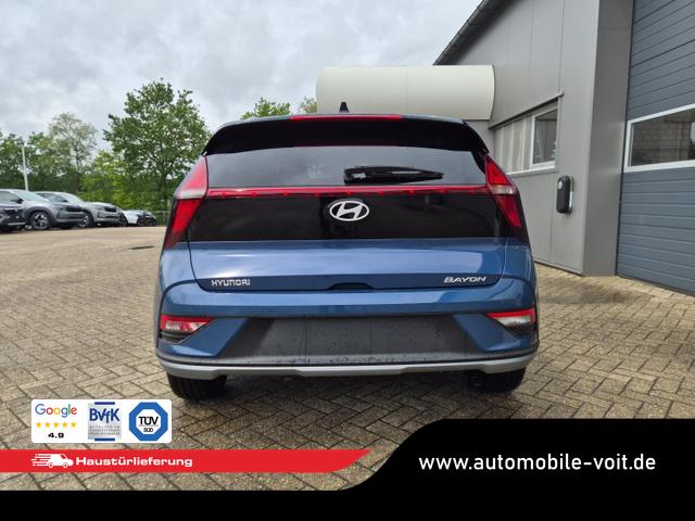 Hyundai BAYON Trend 1.0 T-GDI 90PS Automatik Klimaautomatik R&uuml;ckf.Kamera Parksensoren Sitzheizung Lenkradheizung Bluetooth Touchscreen Tempomat Apple CarPlay + Android Auto 16"LM 