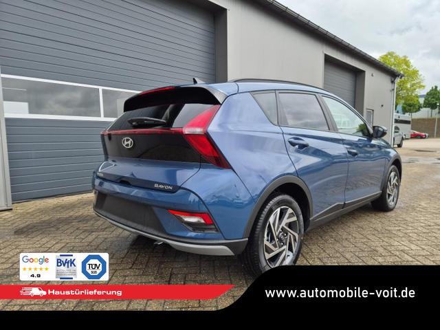 Hyundai BAYON Trend 1.0 T-GDI 90PS Automatik Klimaautomatik R&uuml;ckf.Kamera Parksensoren Sitzheizung Lenkradheizung Bluetooth Touchscreen Tempomat Apple CarPlay + Android Auto 16"LM 
