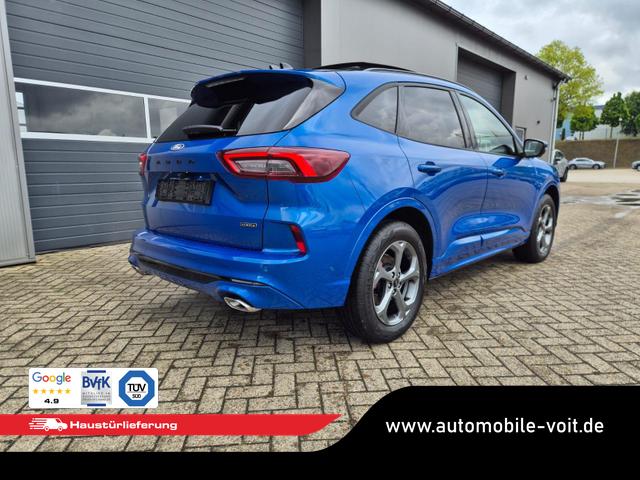 Ford Kuga ST-Line X 243PS PHEV Automatik HuD Matrix-LED schwenkb. AHK elektr. PanoDach Sitzheizung v+h Lenkradheizung Frontscheibe beheizb. Navi SYNC4 Apple CarPlay Android Auto Touchscreen PDC 4xKamera 2xKeyless B+O Sound 18"LM vollelektr. Reichweite 65K 