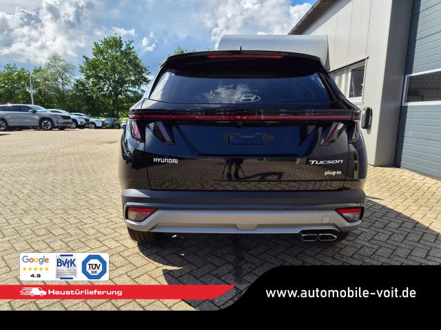 Hyundai TUCSON Trend 1.6 T-GDI 288PS Automatik PHEV Krell-Sound Teill-Leder elektr. Heckklappe ACC Klimaautomatik Sitzheizung Lenkrandheizung Navi PDC v+h R&uuml;ckf.Kamera Apple CarPlay + Android Auto 2xKeyless 19-LM vollelektr. Reichweite 68KM 