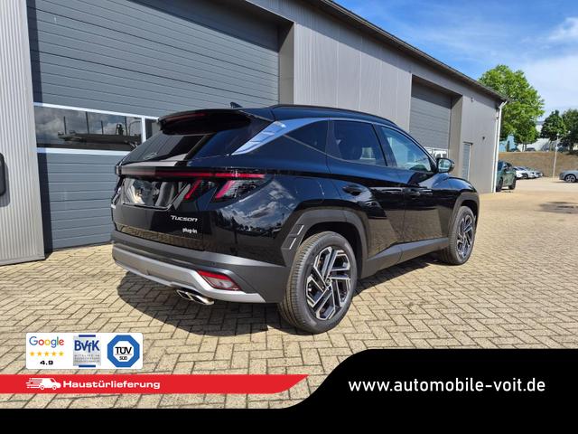 Hyundai TUCSON Trend 1.6 T-GDI 288PS Automatik PHEV Krell-Sound Teill-Leder elektr. Heckklappe ACC Klimaautomatik Sitzheizung Lenkrandheizung Navi PDC v+h R&uuml;ckf.Kamera Apple CarPlay + Android Auto 2xKeyless 19-LM vollelektr. Reichweite 68KM 