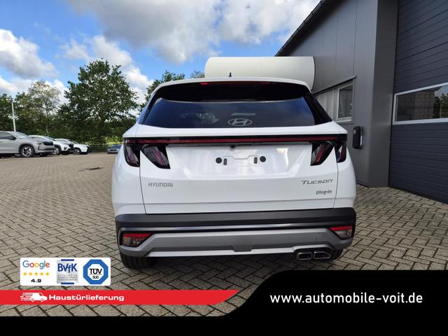 Hyundai TUCSON Trend 1.6 T-GDI 288PS Automatik PHEV Krell-Sound Teill-Leder elektr. Heckklappe ACC Klimaautomatik Sitzheizung Lenkrandheizung Navi PDC v+h R&uuml;ckf.Kamera Apple CarPlay + Android Auto 2xKeyless 19-LM vollelektr. Reichweite 68KM 
