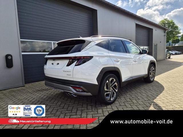 Hyundai TUCSON Trend 1.6 T-GDI 288PS Automatik PHEV Krell-Sound Teill-Leder elektr. Heckklappe ACC Klimaautomatik Sitzheizung Lenkrandheizung Navi PDC v+h R&uuml;ckf.Kamera Apple CarPlay + Android Auto 2xKeyless 19-LM vollelektr. Reichweite 68KM 
