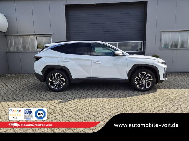 Hyundai TUCSON Trend 1.6 T-GDI 288PS Automatik PHEV Krell-Sound Teill-Leder elektr. Heckklappe ACC Klimaautomatik Sitzheizung Lenkrandheizung Navi PDC v+h R&uuml;ckf.Kamera Apple CarPlay + Android Auto 2xKeyless 19-LM vollelektr. Reichweite 68KM 