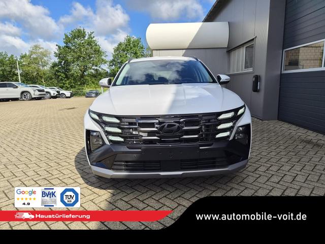 Hyundai TUCSON Trend 1.6 T-GDI 288PS Automatik PHEV Krell-Sound Teill-Leder elektr. Heckklappe ACC Klimaautomatik Sitzheizung Lenkrandheizung Navi PDC v+h R&uuml;ckf.Kamera Apple CarPlay + Android Auto 2xKeyless 19-LM vollelektr. Reichweite 68KM 