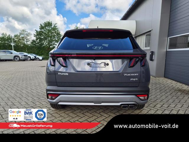 Hyundai TUCSON Trend 1.6 T-GDI 288PS Automatik PHEV Krell-Sound Teill-Leder elektr. Heckklappe ACC Klimaautomatik Sitzheizung Lenkrandheizung Navi PDC v+h R&uuml;ckf.Kamera Apple CarPlay + Android Auto 2xKeyless 19-LM vollelektr. Reichweite 68KM 