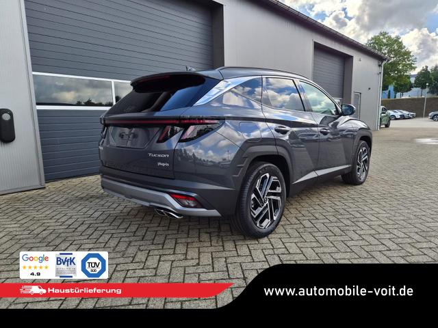 Hyundai TUCSON Trend 1.6 T-GDI 288PS Automatik PHEV Krell-Sound Teill-Leder elektr. Heckklappe ACC Klimaautomatik Sitzheizung Lenkrandheizung Navi PDC v+h R&uuml;ckf.Kamera Apple CarPlay + Android Auto 2xKeyless 19-LM vollelektr. Reichweite 68KM 