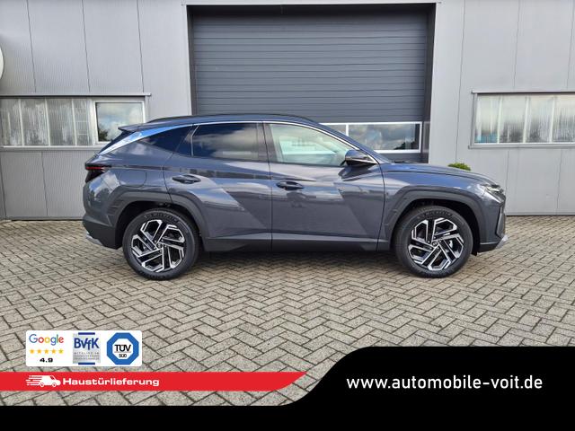 Hyundai TUCSON Trend 1.6 T-GDI 288PS Automatik PHEV Krell-Sound Teill-Leder elektr. Heckklappe ACC Klimaautomatik Sitzheizung Lenkrandheizung Navi PDC v+h R&uuml;ckf.Kamera Apple CarPlay + Android Auto 2xKeyless 19-LM vollelektr. Reichweite 68KM 