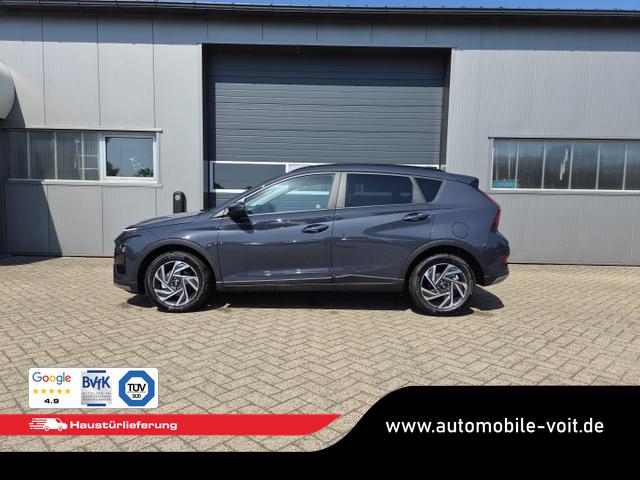 Hyundai BAYON Trend 1.0 T-GDI 90PS Automatik Klimaautomatik R&uuml;ckf.Kamera Parksensoren Sitzheizung Lenkradheizung Bluetooth Touchscreen Tempomat Apple CarPlay + Android Auto 16"LM 