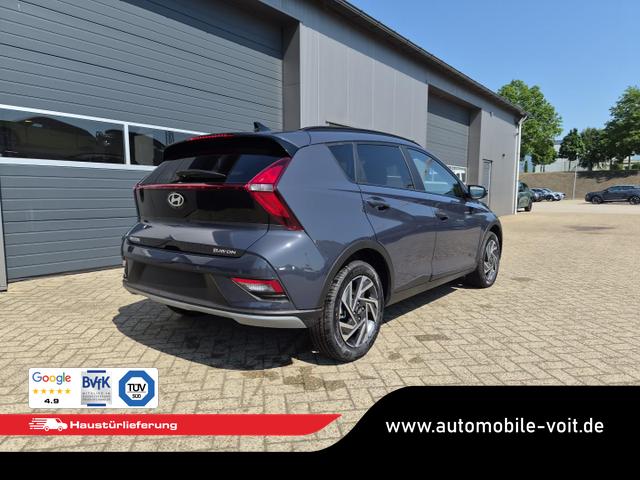 Hyundai BAYON Trend 1.0 T-GDI 90PS Automatik Klimaautomatik R&uuml;ckf.Kamera Parksensoren Sitzheizung Lenkradheizung Bluetooth Touchscreen Tempomat Apple CarPlay + Android Auto 16"LM 